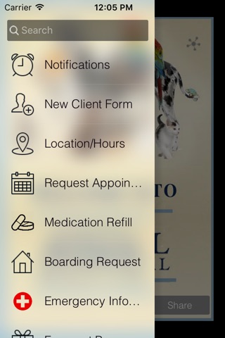 Amherst Animal Hospital. screenshot 2