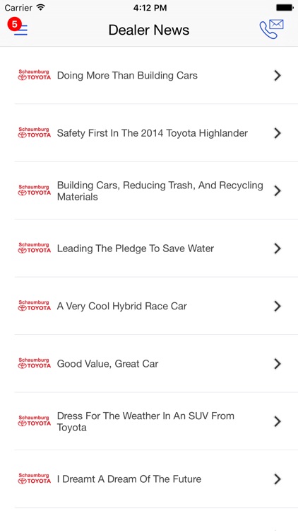 Schaumburg Toyota DealerApp screenshot-4
