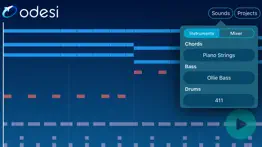 How to cancel & delete odesi chords - create rhythms, basslines, chord progressions 4