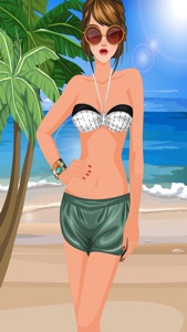 Hot Summer Fashion – play this fashion model game for girls who like to  play dressup and makeup games in summer screenshot #2 for iPhone