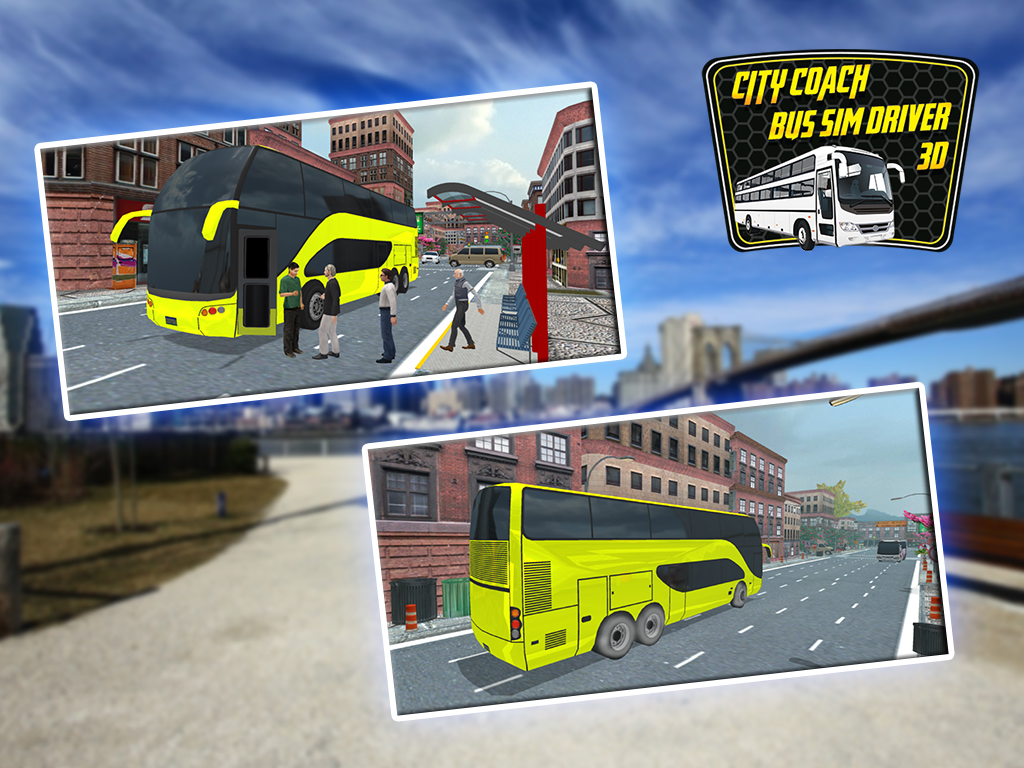 Real City Coach Bus Driver Simulator 3D