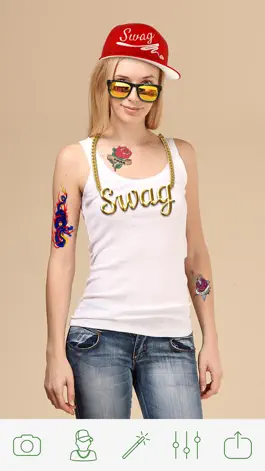 Game screenshot SWAG Photo Booth - Thug Life Stickers for MSQRD Prisma Mlvch apk