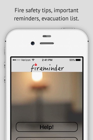 Fireminder screenshot 2