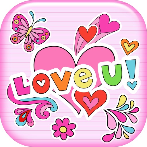 Cute Wallpapers for Girls 2016 - Love Quotes Backgrounds and Girly Lock Screen Themes icon