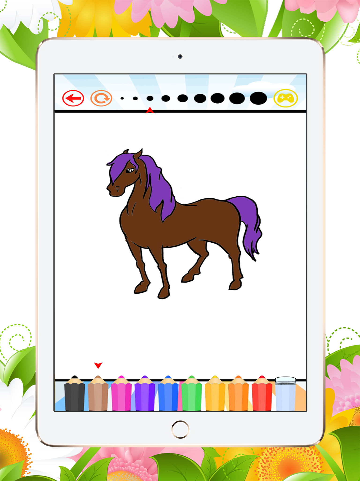 Horse Coloring Book for Kids screenshot 8
