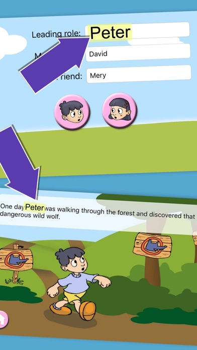 Screenshot #3 pour Ton histoire avec les 3 petits cochons – conte interactif pour enfants