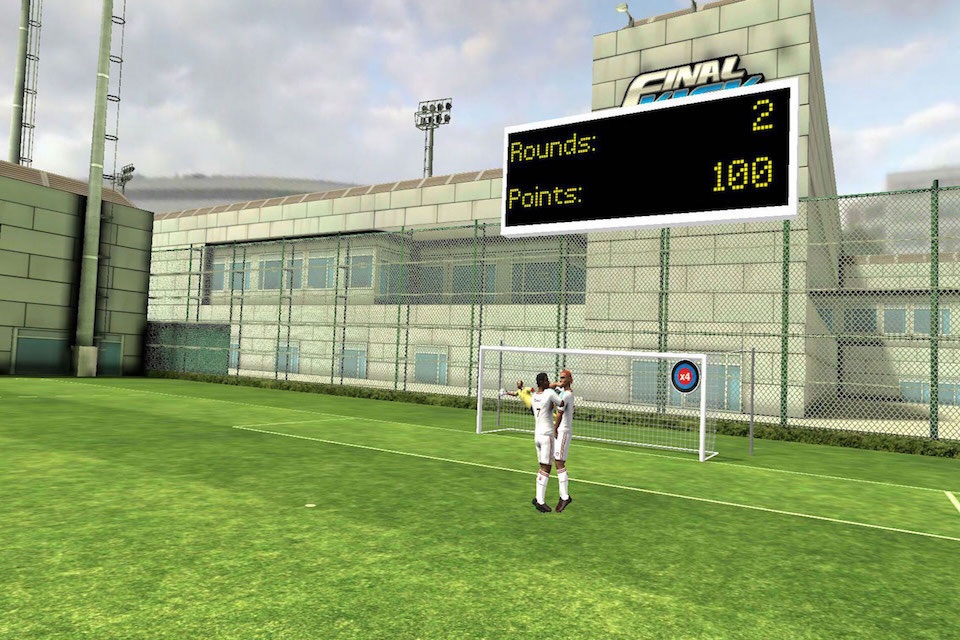 Final Kick VR - Virtual Reality free soccer game for Google Cardboard screenshot 4