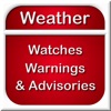 Weather Watches, Warnings and Advisories - iPhoneアプリ