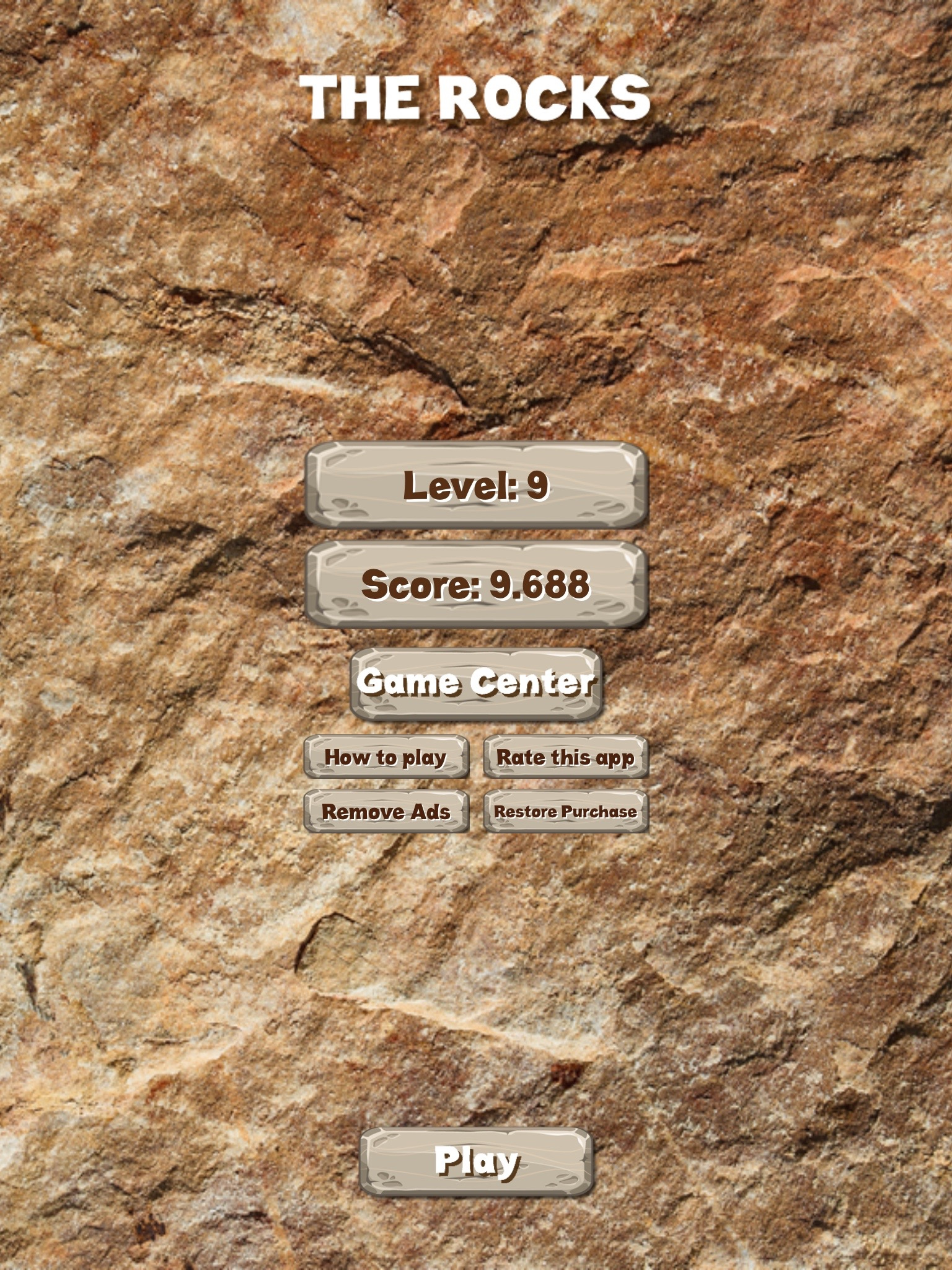 THE ROCKS - sliding puzzle