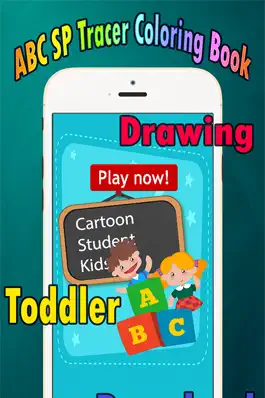 Game screenshot ABC Coloring Book: learn spanish coloring pages preschool games free for kids and toddler any age mod apk