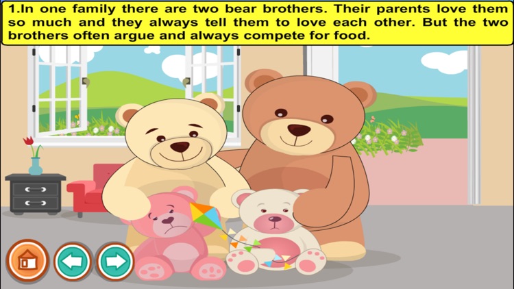 The jealous bears (Stories and games for kids)