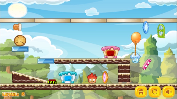 Boy Back Home - Fire Boy Back Home - physics game