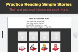 Game screenshot Read and Sequence - Sequencing Stories for Early Readers apk