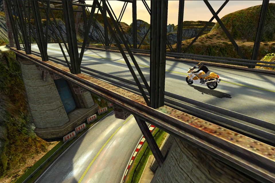 Bike Mountain Highway Rally Free screenshot 4