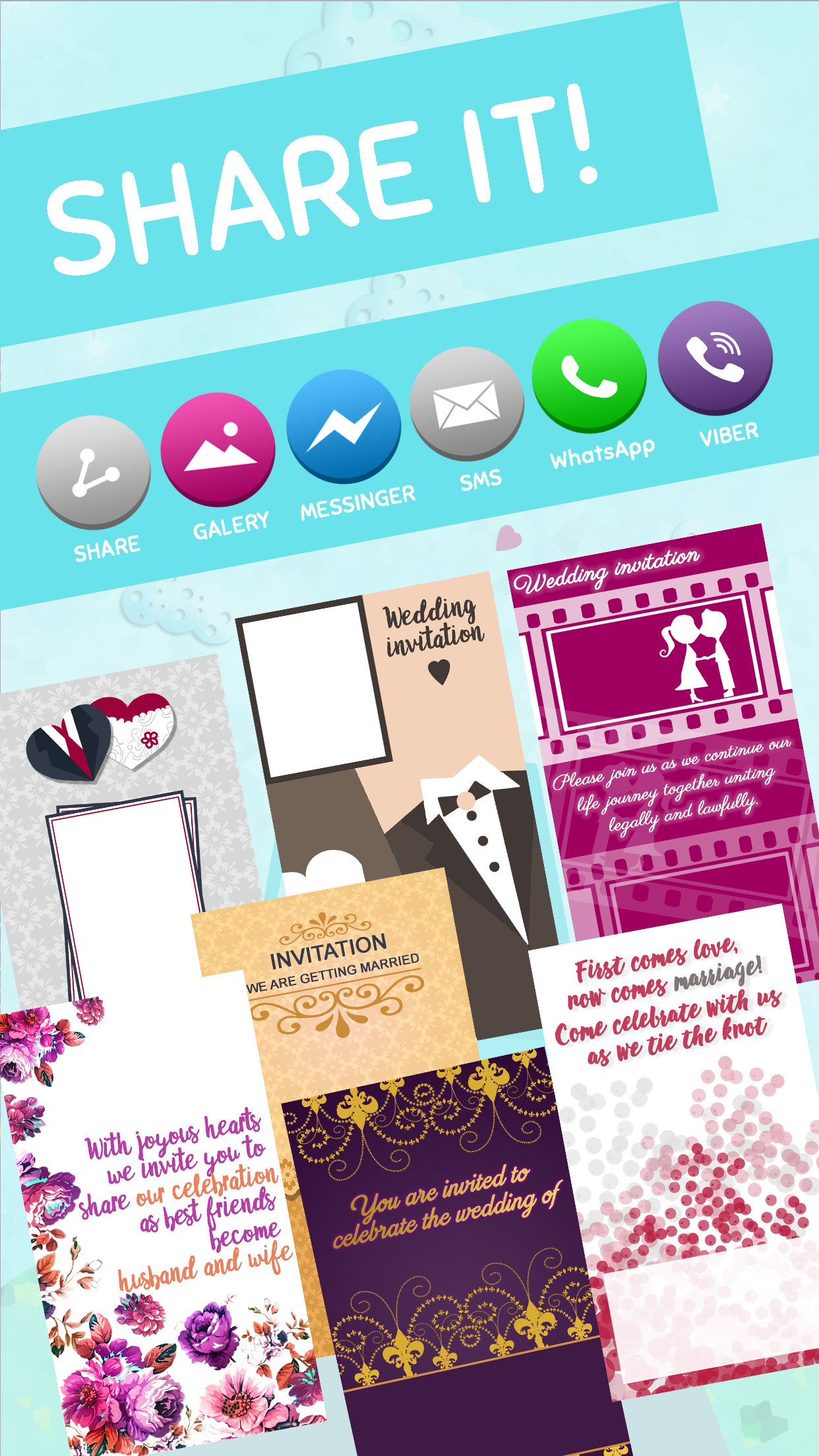Wedding Invitations Maker – Create The Best Free Invitation Design.s For Special Occasion screenshot 2