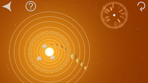 Orbit Path - Space Physics Game Screenshot