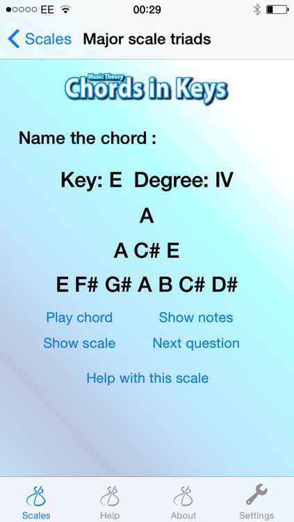 Music Theory - Chords in Keys