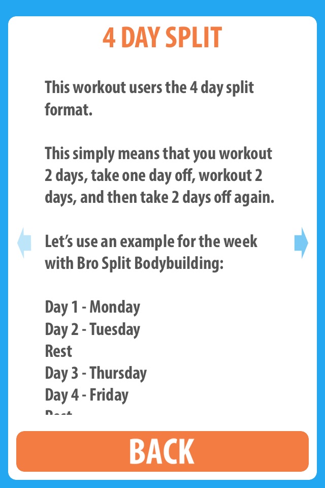 Bro Split Bodybuilding - Use this classic bro split routine to make the muscle gains that you have been looking for screenshot 4