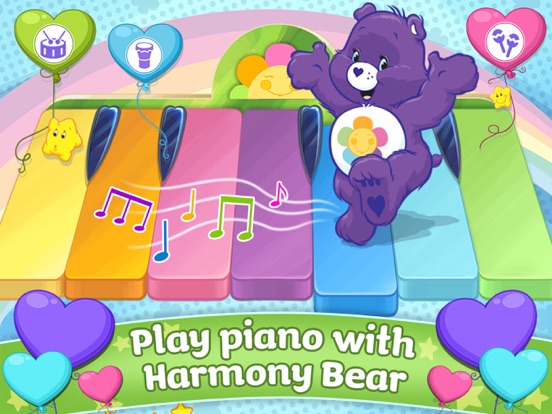 Care Bears Rainbow Playtime iPad app afbeelding 2