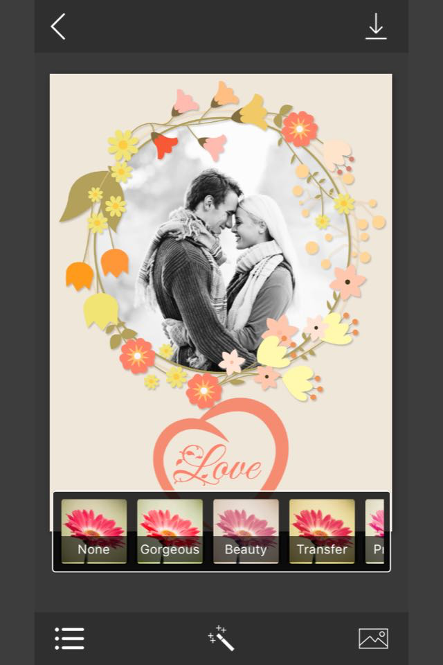 Flower Photo Frames - Elegant Photo frame for your lovely moments