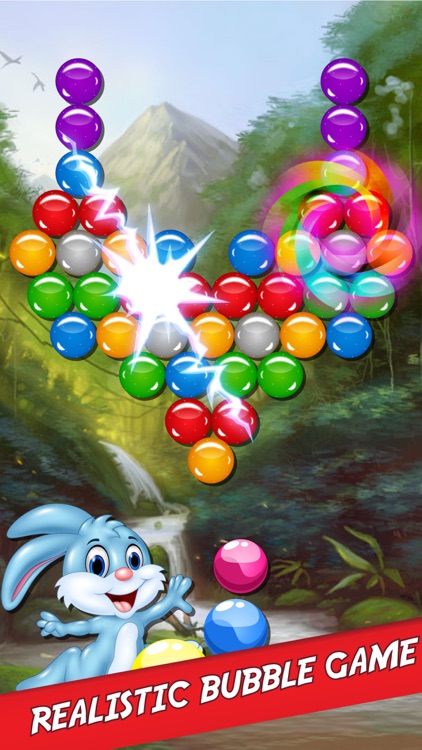 Bubble Shooter Bunny Easter Match 3 Game