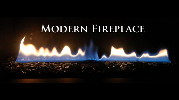 Screenshot #1 pour Modern Fireplace Black