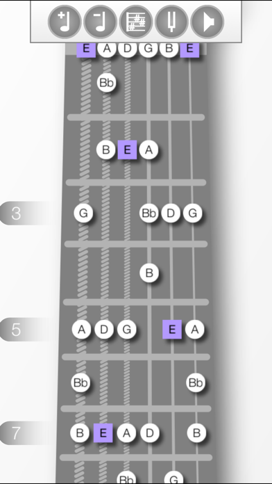 Screenshot #2 pour GuitarScales Free