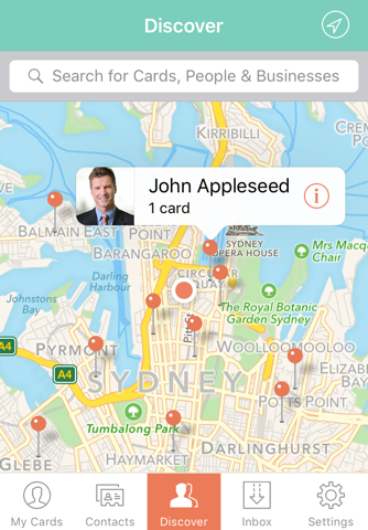 MiCard – The Easy Digital Business Card Sharing App screenshot 4