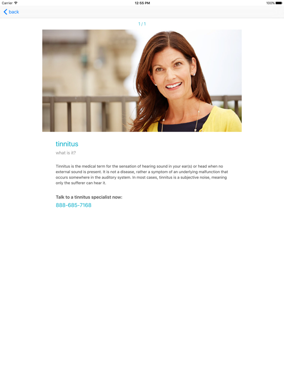 Starkey Relax iPad screenshot 4 - Health & Fitness app