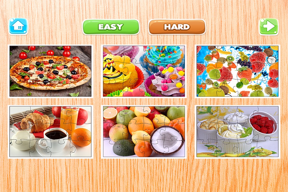 Food Puzzle for Adults Fruit Jigsaw Puzzles Games screenshot 3