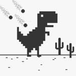 T- Rex Steve Endless Browser Game - Let the offline Dinosaur Run  jump