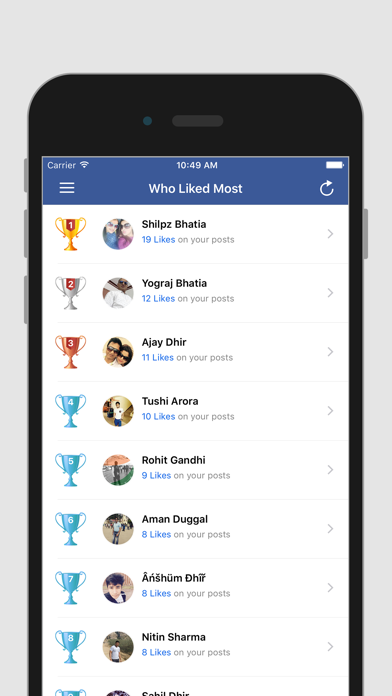 Screenshot #2 pour Les meilleurs amis pour Facebook