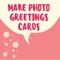 Make Photo Greeting Cards is bundled with templates and categories ranging from Christmas to Love or Birthday