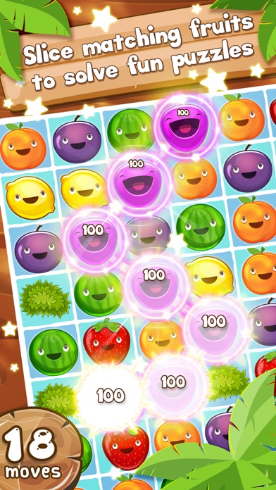 Screenshot #1 pour Fruit Pop! Puzzles in Paradise - Fruit Pop Sequel