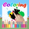 Paint Shadow Coloring Pages Kids Game for Pokemon