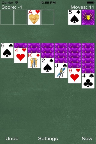 Spider Solitaire Free Spiderette Unlimited Card Blitz screenshot 2