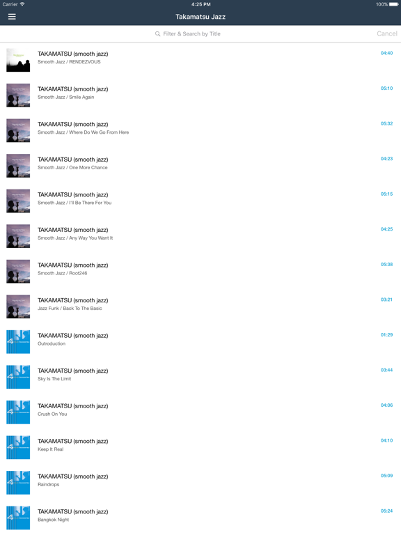 Jazz Music Free - Smooth Jazz Radio, Songs & Artists News iPad screenshot 5 - Music app