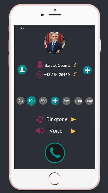Fake Call For Barack Obama Fans - Schedule Free Prank Friends Call