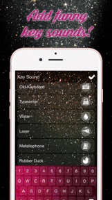 Glitter Keyboard Themes – Shiny Custom Keyboard Design with Glowing Backgrounds and new Emoji.s screenshot