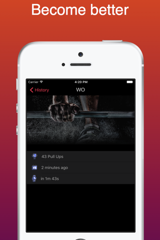 PowerForce - Track your Pull-ups & Bodyweight reps screenshot 3