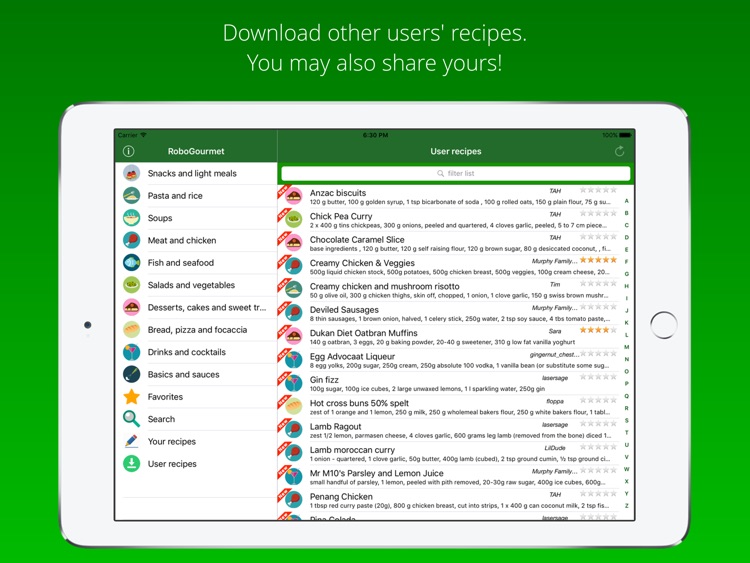 RoboGourmet: Thermomix Recipes for iPad screenshot-3