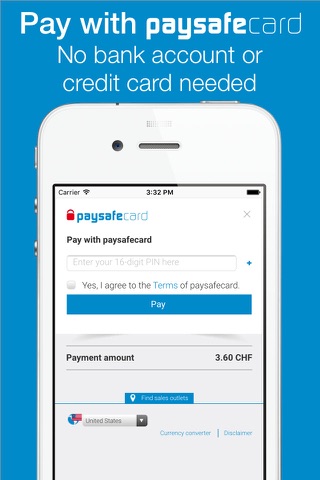 Mobile Top-Up with paysafecard in the UK - Safemoni is the easiest way to Recharge Prepaid Mobile Phones screenshot 2