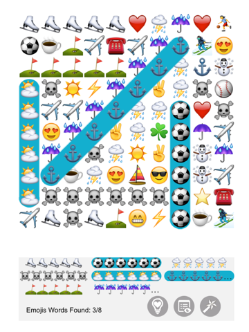 Screenshot #5 pour Emoji Word Search
