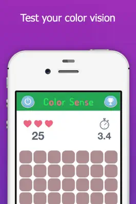 Game screenshot Color Sense - Eye Test, Check Your Vision, Kuku Kube Color Tiles apk