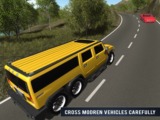 Screenshot #5 pour Up Hill Limo Off Road Car Rush