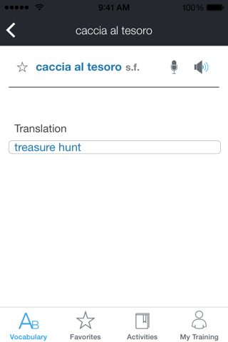 Rosetta Stone Italian Vocabulary screenshot 3
