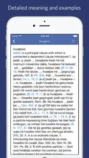old english dictionary - an dictionary of anglo-saxon iphone screenshot 2