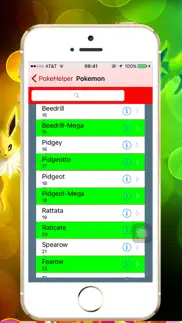 pokehelp - pokedex for pokemon game iphone screenshot 2