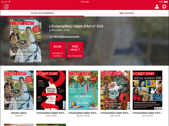 Screenshot #4 pour L'Objet d'Art Magazine