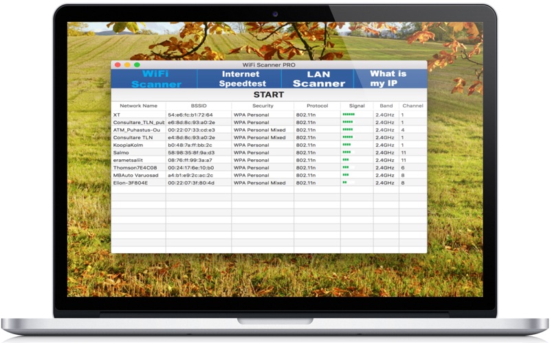 Screenshot #2 pour WiFi Scanner PRO
